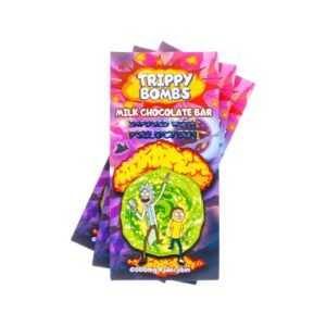 Rick & Morty Chocolate Bars Trippy Bombs Chocolate Bar